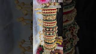 #weddingspecial Rajasthani traditional rajwadi chuda #bridal #bangles #chuda #chuda #rajvadi #love