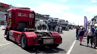 Boxengasse- 35. Int. ADAC Truck-Grand-Prix 15.07.2022