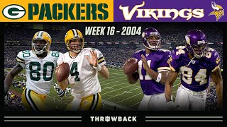 The NFC North Championship! (Packers vs. Vikings 2004,  Week 16)