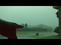 live hd wicked oklahoma thunderstorm flooding rain loud thunder close strikes