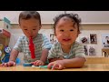 【寝る前のはみがきタイム】お話上手なげんくんはくくん【双子育児】 1歳6ヶ月