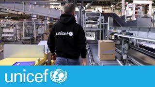 The flow of supplies to Ukraine from UNICEF Supply and Logistics Hub continues