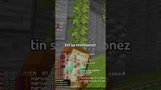 MINECRAFT DAR ITI PREZENTAM CEL MAI BUN SERVER #minecraftromania #minecraft #shorts