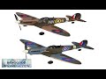 TOP RC HOBBY Mini Spitfire 450mm Wingspan 2.4GHz 4CH EPP 6-Axis Gyro Review