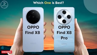 OPPO Find X8 vs OPPO Find X8 Pro