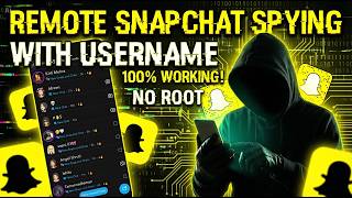 How Hackers See Your Snapchat Texts Using Only Your Username (5 Methods)