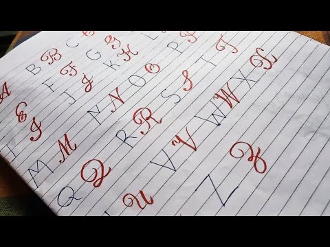 Print Vs Cursive Handwriting || Handwriting Practice For Beginners ...