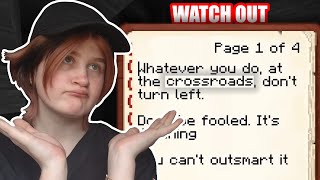 DON'T TURN LEFT at the CROSSROADS!!!