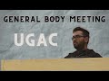 General Body Meeting UGAC | GSAA UG