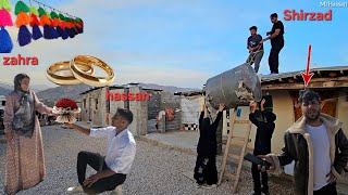 Hassan Family Magical Garden in Farmland: A love story of an Iranian Newlyweds