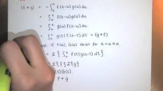 62. Convolution Defined, Convolution Theorem, Examples