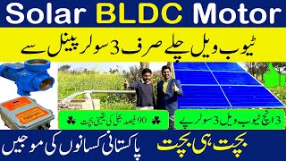 BLDC Solar Tubewell | 3 inch bldc shahzad Pump | Best BLDC Motor for solar| bldc energy saving motor