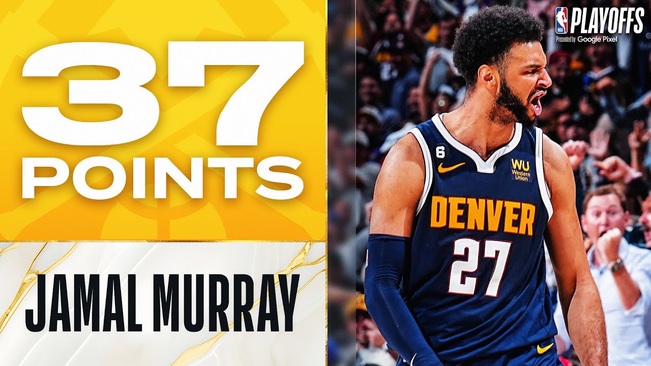 Jamal Murray GOES OFF For 23 4th Quarter Points In Nuggets Game 2 W ...