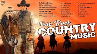Folk Rock Country Music With Lyrics - James Taylor, Jim Croce, John Denver - Folk Rock Country Music