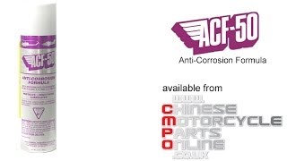 ACF 50 How it works - Rust protection for your motorcycle or scooter