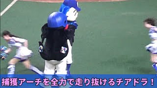 20190831 ドアラの捕獲アーチ with つば九郎！ ～ 行きはよいよい編