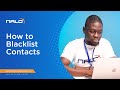 How to Blacklist contacts on your Bulk SMS Account