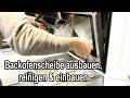 Backofenscheibe ausbauen, reinigen & einbauen beim Siemens Backofen Anleitung