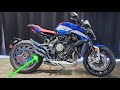 Titanium Ultra-Violet 3-Way Exhaust! MV Agusta Dragster America