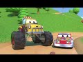 Evil HULK Monster Truck CLONES destroy CAR CITY! - Transformer Robot Car Epic Battle  Robofuse
