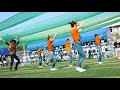 ประกวดกองเชียร์ สีส้ม ได้รางวัลชนะเลิศ sport day 2017 ep.2