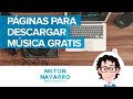 10 páginas para descargar música gratis para tus videos | Sonidos gratis | Nilton Navarro