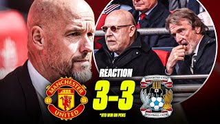Ten Hag, I'm Speechless | Manchester United 3-3 (4-2p) Coventry | Embarrassing Player Fragility