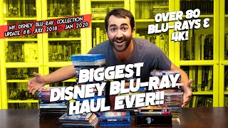 DISNEY BLU-RAY, 4K & DVD COLLECTION Biggest Haul Update EVER - UPDATE #8: July 2018 - Jan 2020