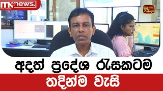 අදත් ප්‍රදේශ රැසකටම තදින්ම වැසි