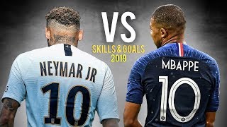 Kylian Mbappé vs Neymar Jr • Skills & Goals 2018/19