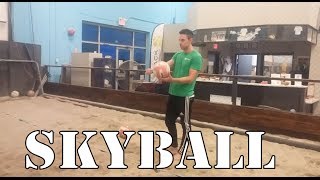 How to Skyball Serve in Beach Volleyball