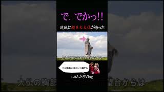 【巨大な大仏!?】茨城県に「進撃の巨人」なみに高い大仏があった...【茨城県/牛久大仏/巨大/進撃の巨人/牛久市】#Shorts