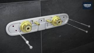 Как просто установить душевую систему GROHE Rainshower Smart Control