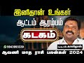 Kadagam Aavani Matha Rasi Palan 2024 | ஆவணி மாத ராசி பலன்