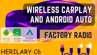 Add Wireless Carplay And Android Auto To Your Factory Radio With Herilary C6