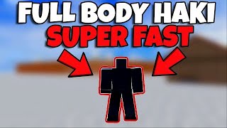 Full body haki/aura super fast in blox fruits 2024 !!!