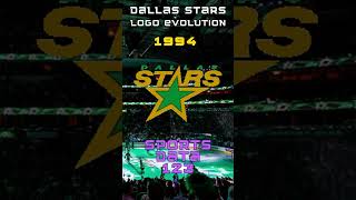 Dallas Stars Logo Evolution 1968-2023 #shorts