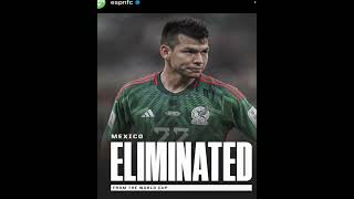 Mexico 2-1 win vs Saudi Arabia|Mexico out of knockouts after 44 years| #fifaworldcup2022 #mexico