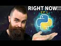 you need to learn Python RIGHT NOW!! // EP 1