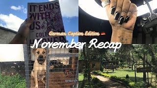 NOVEMBER DUMP | Earrings Thrifty | Nail Appointment | Bestfriend Anniversary(German Caption Edition)