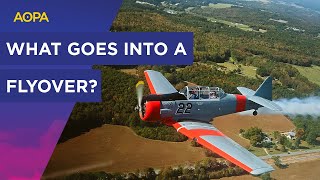 Behind the Scenes of a Warbird Formation Flight