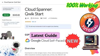 Cloud Spanner: Qwik Start | GSP102 | #qwiklabs #arcade