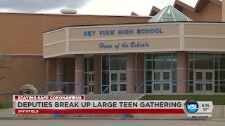 Cache County Deputies Break Up Gathering Of 200 Teenagers