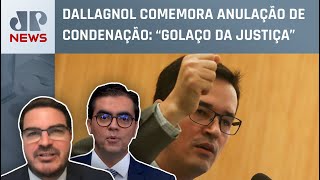 Justiça Federal do Paraná anula condenação de Dallagnol pelo TCU; Vilela e Constantino comentam