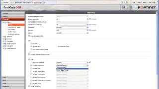 FortiGate Basic UTM Features Enabling
