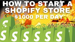 How to Start a Successful Shopify Dropshipping 2022 Store | Make $1000 on Shopify Dropshipping 2022