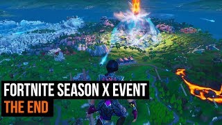 Fortnite Season X event - The End