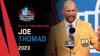 Joe Thomas'  Hall of Fame Speech | 2023 Pro Football Hall of Fame | NFL