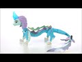 lego disney 43184 raya and sisu dragon lego speed build review