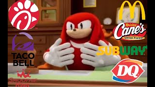 Knuckles Approves Fast Food